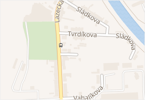 Tvrdíkova v obci Olomouc - mapa ulice