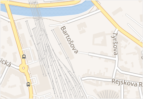U ambulatoria v obci Olomouc - mapa ulice