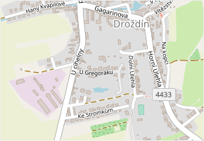 U Gregoráku v obci Olomouc - mapa ulice