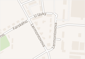 U lávky v obci Olomouc - mapa ulice