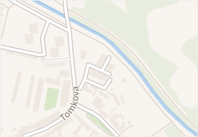 U Mlýnského potoka v obci Olomouc - mapa ulice