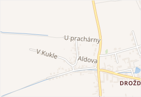 U prachárny v obci Olomouc - mapa ulice