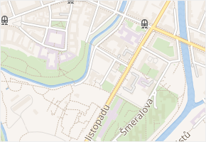 U reálky v obci Olomouc - mapa ulice