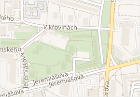 V křovinách v obci Olomouc - mapa ulice