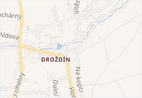 V rynkách v obci Olomouc - mapa ulice
