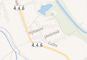 Výstavní v obci Olomouc - mapa ulice