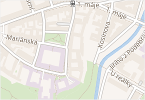 Wurmova v obci Olomouc - mapa ulice