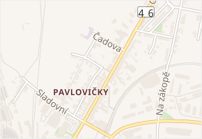 Za Školou v obci Olomouc - mapa ulice