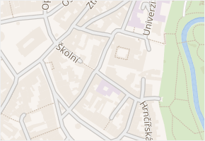 Žerotínovo nám. v obci Olomouc - mapa ulice