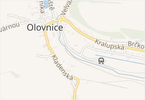 Jungmannova v obci Olovnice - mapa ulice