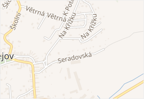 Seradovská v obci Ondřejov - mapa ulice