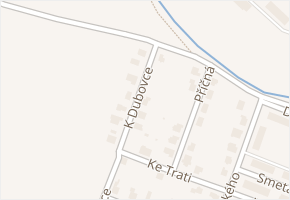 K Dubovce v obci Opatovice nad Labem - mapa ulice