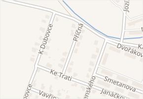 Příčná v obci Opatovice nad Labem - mapa ulice
