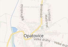 Na Hlinkách v obci Opatovice - mapa ulice