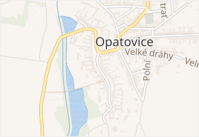 Na Návsi v obci Opatovice - mapa ulice