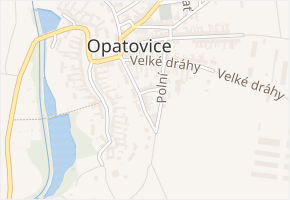Za Kostelem v obci Opatovice - mapa ulice