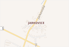 Jarkovická v obci Opava - mapa ulice