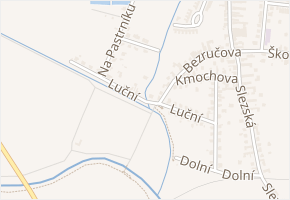 Luční v obci Opava - mapa ulice