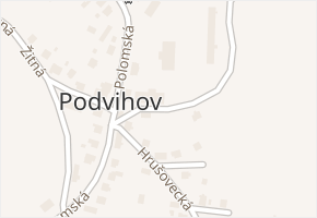Podvihovský mlýnek v obci Opava - mapa ulice