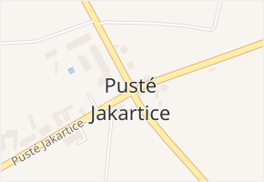 Pusté Jakartice v obci Opava - mapa ulice