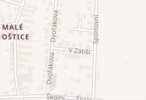 V Zátiší v obci Opava - mapa ulice
