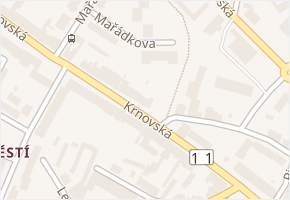 Železničářská v obci Opava - mapa ulice