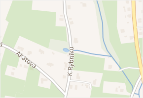 K Rybníku v obci Orlová - mapa ulice
