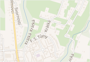 Krátká v obci Orlová - mapa ulice