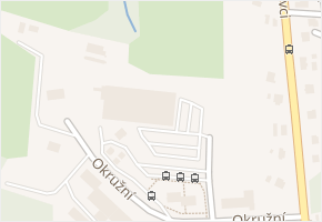 Okružní v obci Orlová - mapa ulice