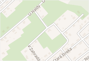 V Zahradách v obci Orlová - mapa ulice