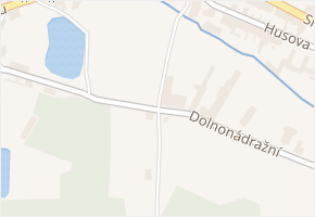 Dolnonádražní v obci Osek - mapa ulice
