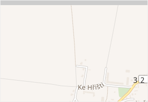 Ke Hřišti v obci Oskořínek - mapa ulice