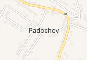 Padochov v obci Oslavany - mapa části obce