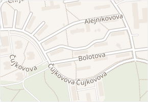 Alejnikovova v obci Ostrava - mapa ulice