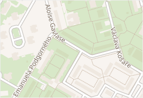 Aloise Gavlase v obci Ostrava - mapa ulice