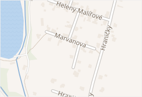 Aloise Parmy v obci Ostrava - mapa ulice