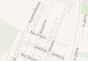 Aloisina v obci Ostrava - mapa ulice