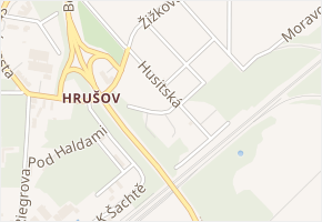 Augustinkova v obci Ostrava - mapa ulice