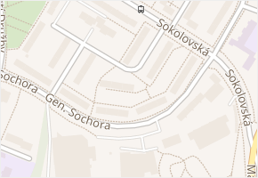 Bajkalská v obci Ostrava - mapa ulice