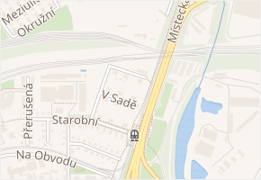 Barbořina v obci Ostrava - mapa ulice