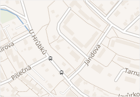 Bedrnova v obci Ostrava - mapa ulice