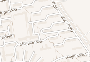 Belikovova v obci Ostrava - mapa ulice