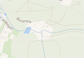 Binarova v obci Ostrava - mapa ulice