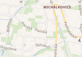 Bolkova v obci Ostrava - mapa ulice