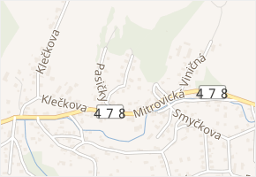 Bosákova v obci Ostrava - mapa ulice