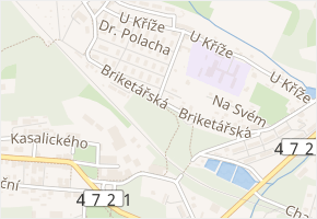 Briketářská v obci Ostrava - mapa ulice