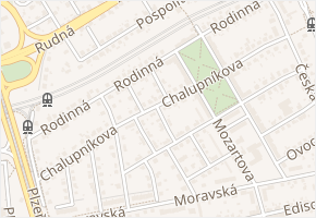 Čermákova v obci Ostrava - mapa ulice