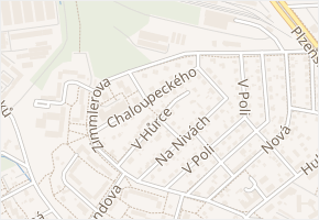 Chaloupeckého v obci Ostrava - mapa ulice
