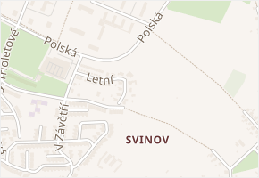 Chrpová v obci Ostrava - mapa ulice
