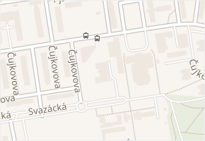 Čujkovova v obci Ostrava - mapa ulice